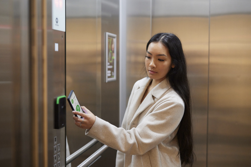 elevator card reader