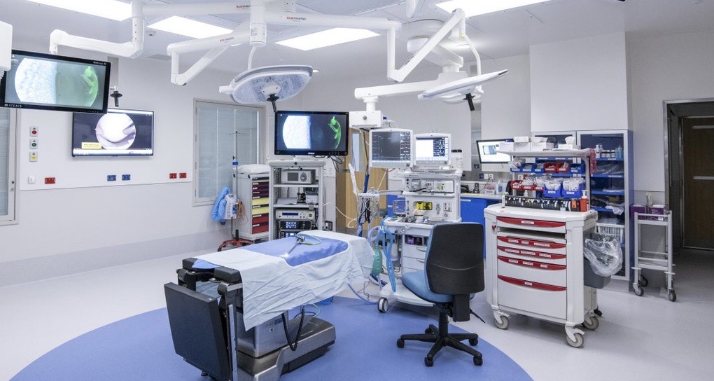 St George Hospital interior