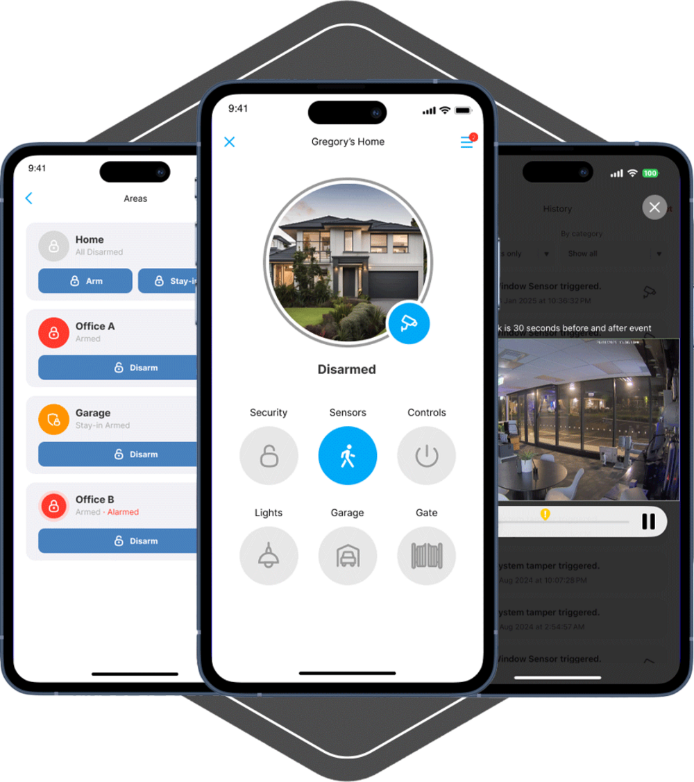 Alarm system maintenance and support